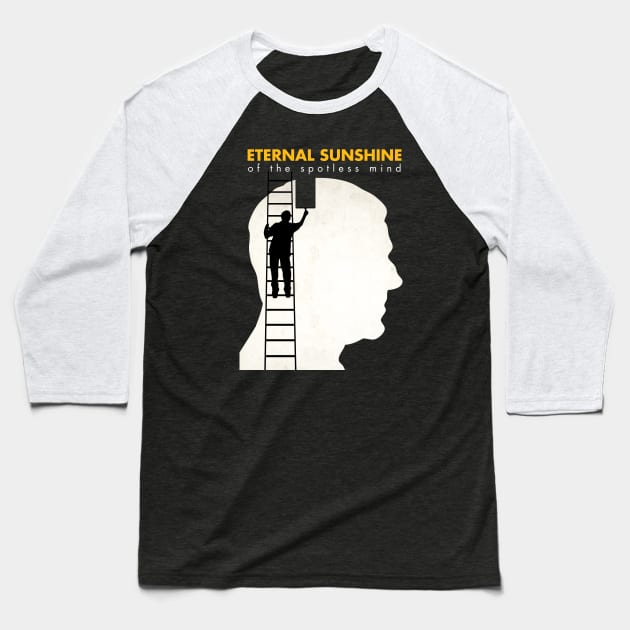 Eternal Sunshine of the Spotless Mind Baseball T-Shirt by RyanBlackDesigns